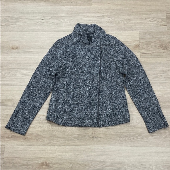 Tahari Women's Charcoal Puffer Jacket - Picture 1 of 4